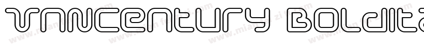 VnNCentury BoldItali字体转换
